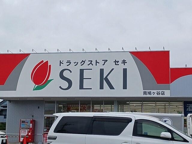 ドラッグストアセキ南鳩ヶ谷店：400m