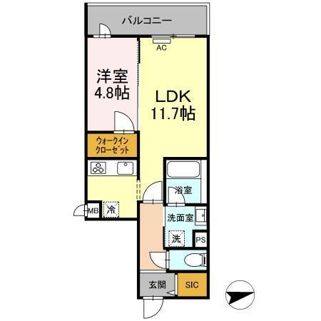 Noble Maison（105） 間取り図画像