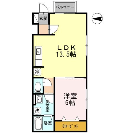ソワーニュ（104） 間取り図画像