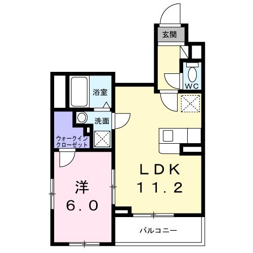 ロイヤルパイン　ストリーム（205） 間取り図画像