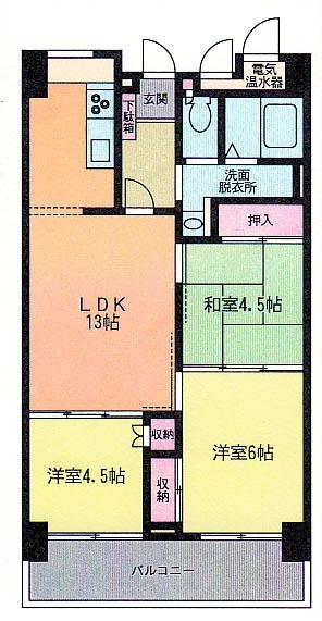  間取り図写真