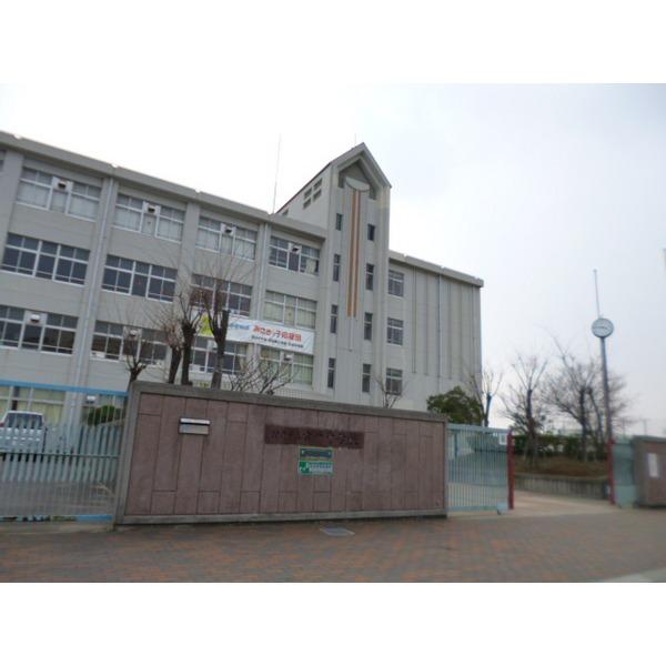 神戸市立吉田中学校：845m