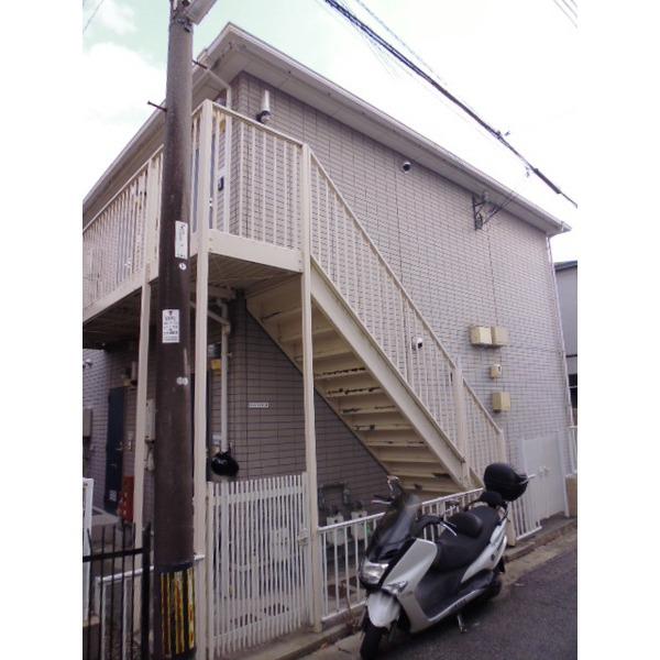 神戸市兵庫区上三条町アパート エントランス