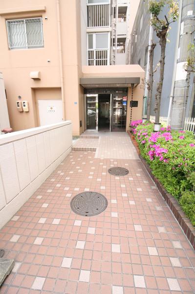 神戸市兵庫区大開通マンション エントランス