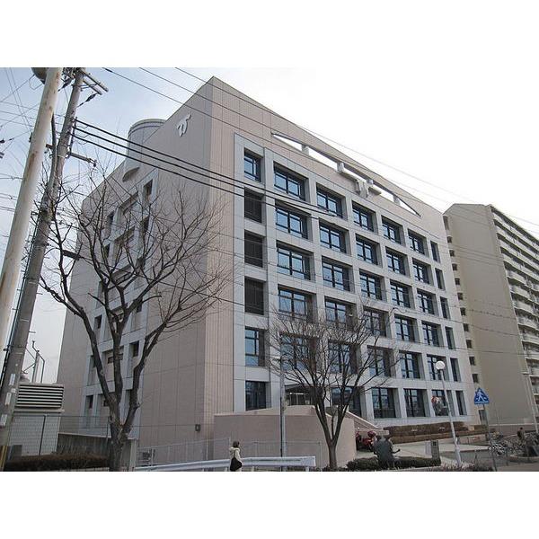 神戸市長田区役所：2055m