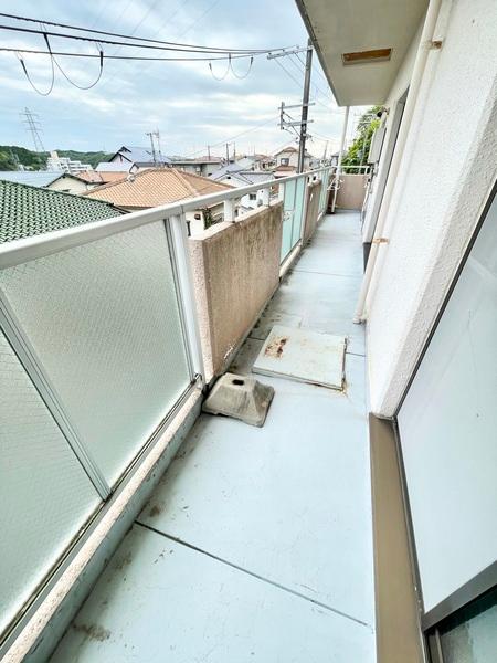 神戸市北区鈴蘭台東町マンション バルコニー