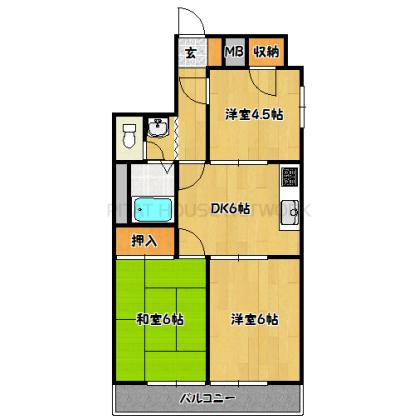  間取り図写真