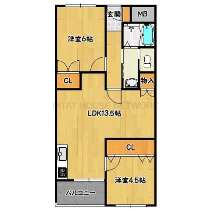  間取り図写真