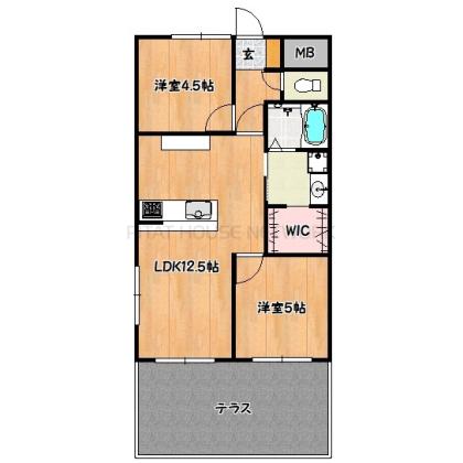  間取り図写真