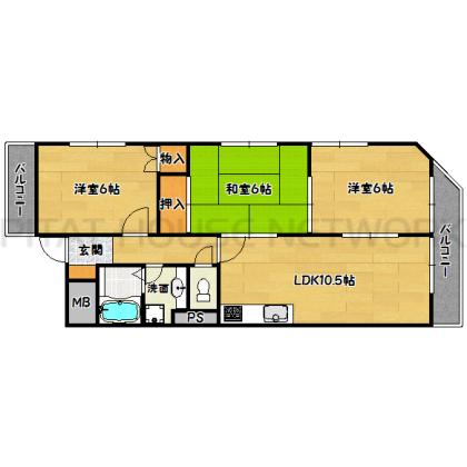  間取り図写真