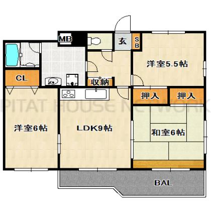  間取り図写真
