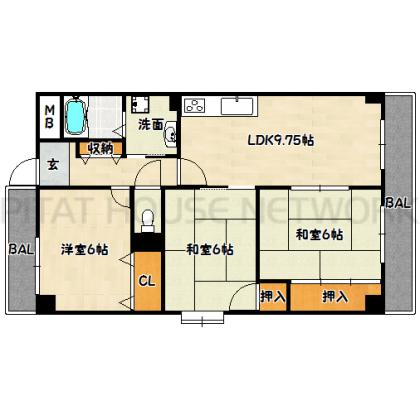  間取り図写真