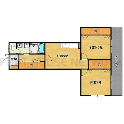  間取り図写真