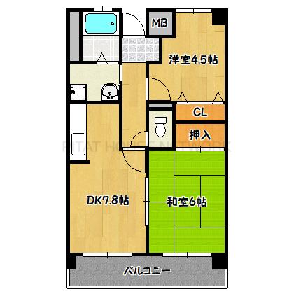  間取り図写真