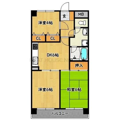  間取り図写真