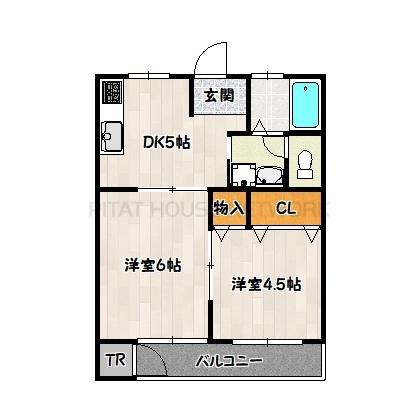  間取り図写真