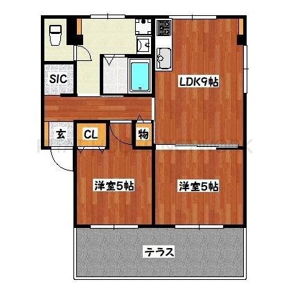  間取り図写真