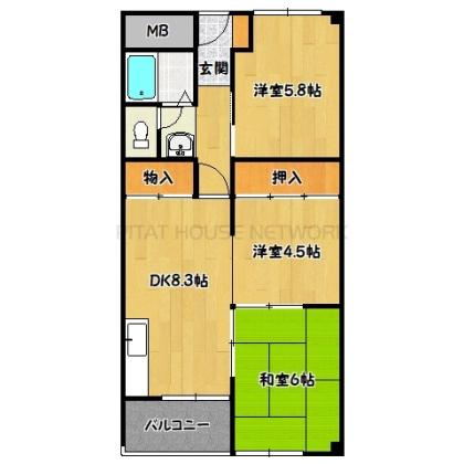  間取り図写真