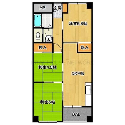  間取り図写真