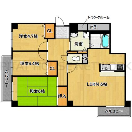  間取り図写真