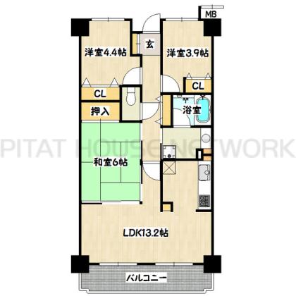  間取り図写真