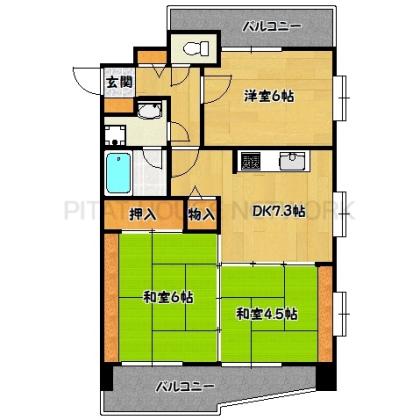  間取り図写真