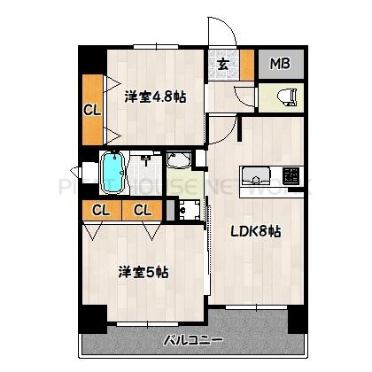  間取り図写真