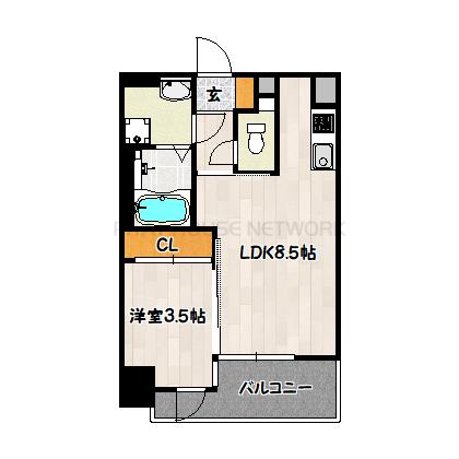  間取り図写真