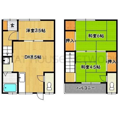  間取り図写真