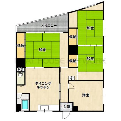  間取り図写真