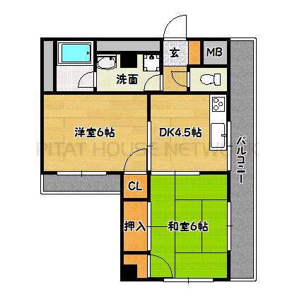  間取り図写真