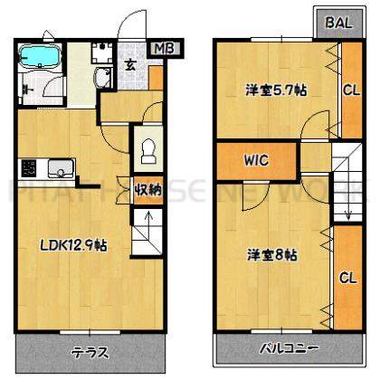  間取り図写真