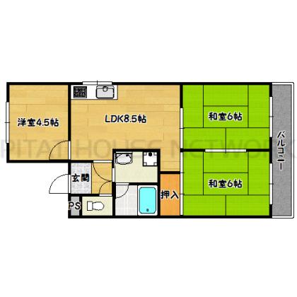  間取り図写真