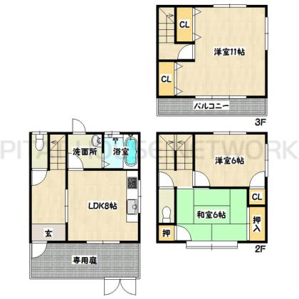  間取り図写真