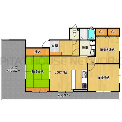  間取り図写真