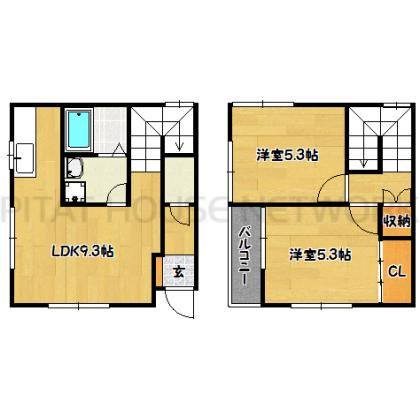  間取り図写真
