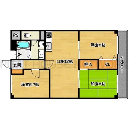  間取り図写真
