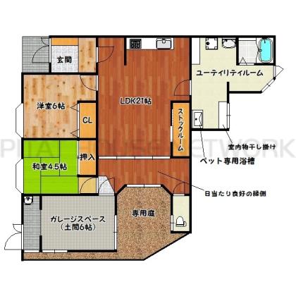  間取り図写真