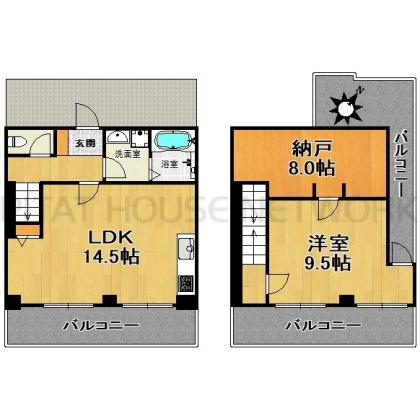  間取り図写真