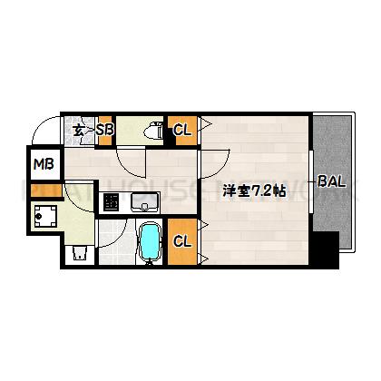  間取り図写真
