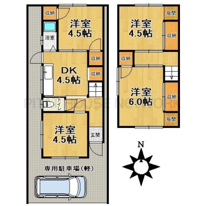  間取り図写真