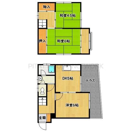  間取り図写真