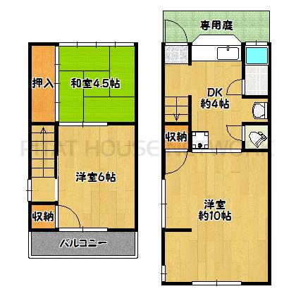  間取り図写真