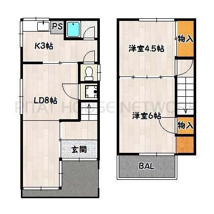  間取り図写真