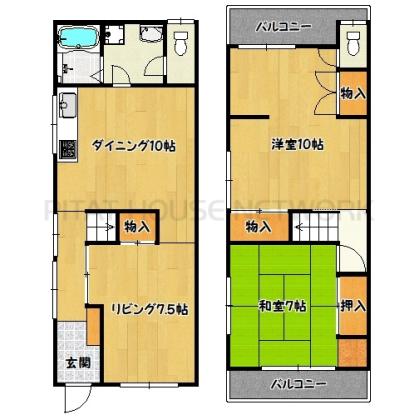  間取り図写真