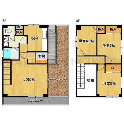  間取り図写真