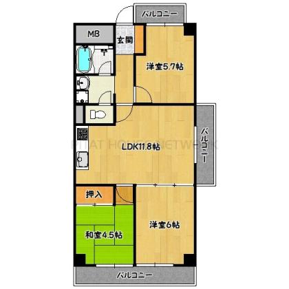  間取り図写真