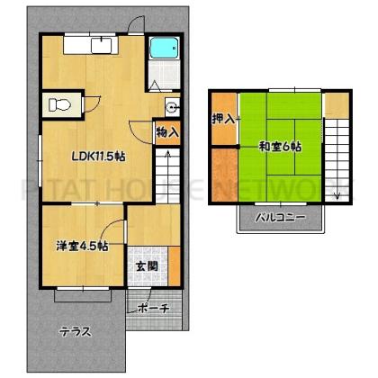  間取り図写真