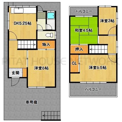  間取り図写真
