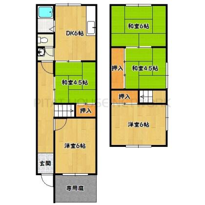  間取り図写真